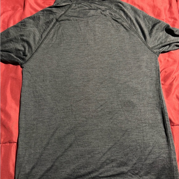 Fanatics Men's Charcoal Raiders Quarter-Zip Shirt - Picture 2 of 2